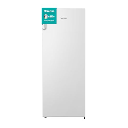 Hisense FV298N4AWE Gefrierschrank, 240 Liter Fassungsvermögen, Total NoFrost, Multi AirFlow, FastFreeze Funktion, Türanschlag wechselbar, LED Beleuchtung, weiß