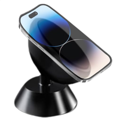 Auto Telefonhalterung - Magnetischer Telefonhalter | 360 -Grad -Rotation Mobile Stand | Car Telefon Mount für einfachen Zugang | Auto -Innenraumzubehör zur sicheren Vermittlung von Telefonen