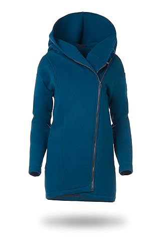 fun2bemum Kaya 3in1 Tragemantel Tragejacke Umstandsmantel vorne/hinten Petrol (XL/XXL)