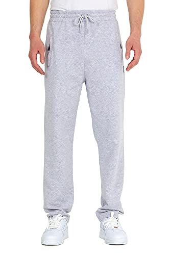 COMEOR Jogginghose Herren mit Reißverschlusstaschen Baumwolle Trainingshose - Sporthose Jogginghosen Männer Jogger | Jungen Freizeithose