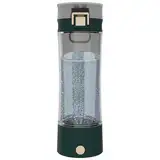 GOSOIT Wasserstoff Wasser Flasche Generator Ionisator Alkalischer Basischen Wasser Maschine Maker Mit SPE PEM Technik (Grün)