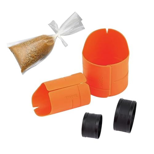 PVA-Beutel-Nachfüller – PVA-Beutellader Zum Karpfenangeln | 50 Stück Wasserlösliche PVA-Beutel | PVA-Beutel Angelset | PVA-Beutel Zum Karpfenangeln | Taschenlader Für Angelköder, Angelzubehör, Tackle