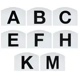 Dressurmarkierungen Set - tragbare Dressschilder, wetterfeste Buchstaben | Wetterfestes Voll -Dressur -Trainingswerkzeuge, leichte Outdoor -Reitarena -Ausrüstung für Training und Wettbewerbe