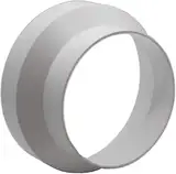 Kanaladapter, 100–120 mm, Reduzierstück, Erhöhungskegel für Wachstumszelt, Badezimmer, Küche, Lüftungssysteme (160–170 mm)