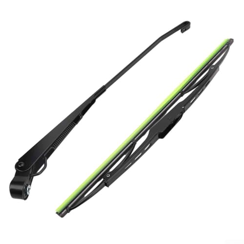 Universal-Scheibenwischer-Set mit 400 mm Wischerarm und Wischerblättern für Traktor, Angeln, Boot, ATV, UTV (Regenwischer)