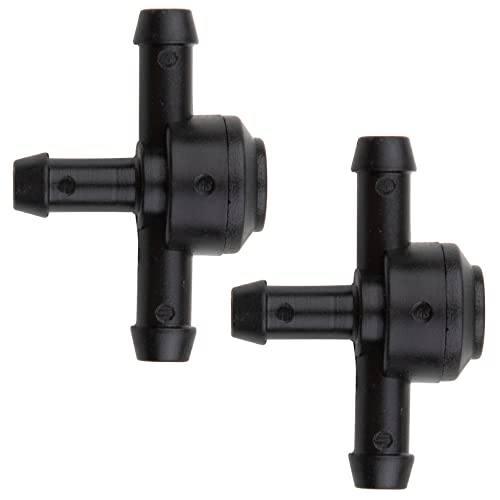 MangWany 2 Stück Scheibenwaschanlage T-Anschluss Sprührohrverbindung 3-Wege-Rückschlagventil für Volvo C30 S40 V50 2003–2013 9178895 31391513