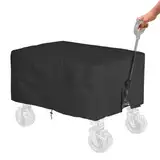 Handwagen Abdeckung, Bollerwagen Abdeckung Wasserdicht, Oxford-Waggon-Überdachungen, Staubdichte Winddicht Abdeckungs Für Gartenwagen, Transportwagen