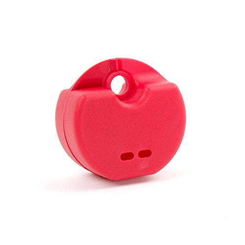 StellaPlast SP-221054rot Spangendose mit Schnappverschluss zur sicheren Aufbewahrung von kieferorthopädischen Apparaturen, Knirscherschienen/Prothesen, 5,0 cm x 7,7 cm x 4,0 cm
