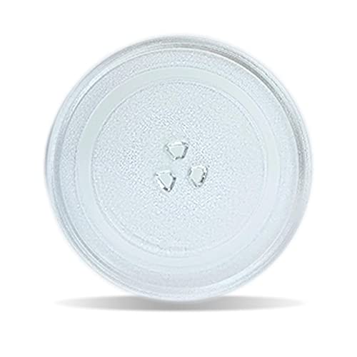 Recamania Mikrowellenplatte Durchmesser Ø 245 mm Universal | Anker mit 3 Punkten | Kompatibel mit Mehreren Modellen, Universal