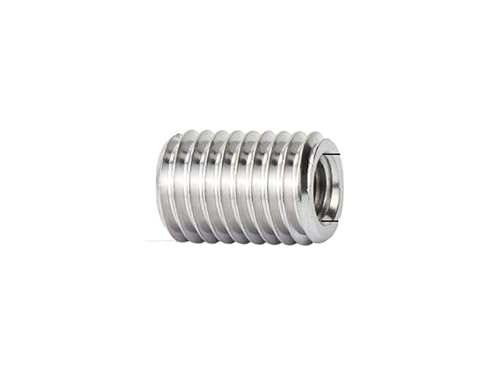 2/5 stücke M8 M10 M12 M14 M16 Einsatz Hülse Konverter Mutter Kupplung304 Edelstahl Innen Außen Gewinde Adapter Schraube Mutter (Color : Length 20mm, Size : M8-M16 (5pcs))