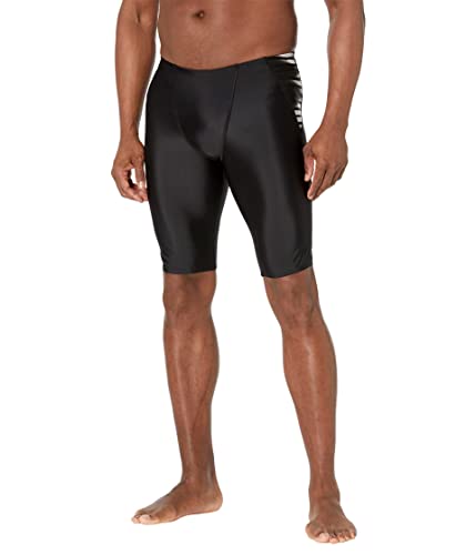 Speedo Herren Badeanzug Jammer Eco Prolt Bedruckt Teamfarben Badehose, Schwarz, 32