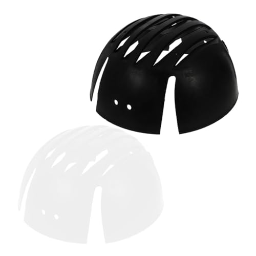 INOOMP 2 Stück Baseballkappen Futter Schutzhelm Baseball Mütze Absturzsichere Kappen Liner Schutzhelm Einsatz Anti Kollisions Einsatz Schale Anti Kollisions Einsatz Kunststoff