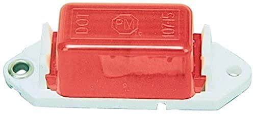 Peterson 107WR Glühlampenmarker/Abstand PC-bewertet, rechteckig, 8,1 x 2,5 cm, Rot, 8,3 cm
