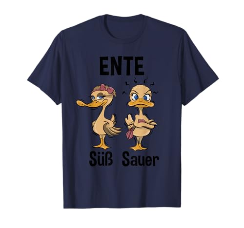 Ente Süß Sauer Lustiges Wortspiel Für Chinarestaurant T-Shirt