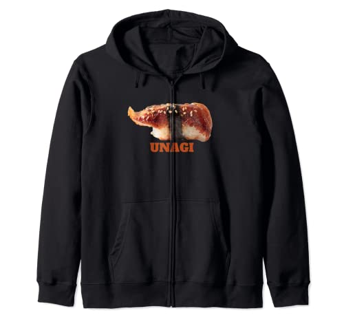 Unagi Sushi Japanischer Aal Real Nigiri Unagi Kapuzenjacke