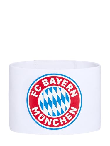 FC Bayern München Kapitänsbinde I Armbinde I Kinder I weiß I Fußball