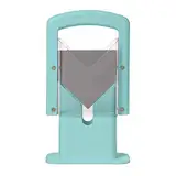 Hoan 5248969 Bagel Guillotine Universalhobel, Kunststoff Edelstahl, Aqua Sky