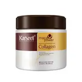 Karseell Kollagen Haarmaske 500ml, Tiefenreparatur Haarspülung, Arganöl Kollagen Haarmaske für Sehr Trockenes Haar, Geschädigtes Haar, Alle Haartypen Haarpflege