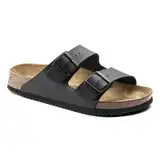 BIRKENSTOCK Sandale Arizona, Superlauf, Birko-Flor, schwarz, normal, Größe 42 1018222-42 (Pantolette Schuh Halbschuh Latsche Zweischnaller Berufsschuh Schuhe Birki Arizona Slipper Pantoffel)