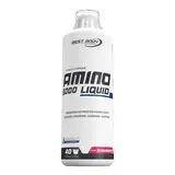 Best Body Nutrition Amino Liquid 5000 Cranberry, hochwertiges Protein als Liquid, Aminisäuren, 1000 ml