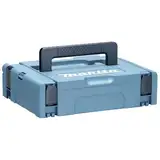 Makita 821549-5 MAKPAC Größe 1 Systemkoffer, Werkzeugkoffer, Transportkoffer, verknüpfbar an Koffersystem, mit Tragegriff, 395 x 295 x 110 mm (LxBxH)