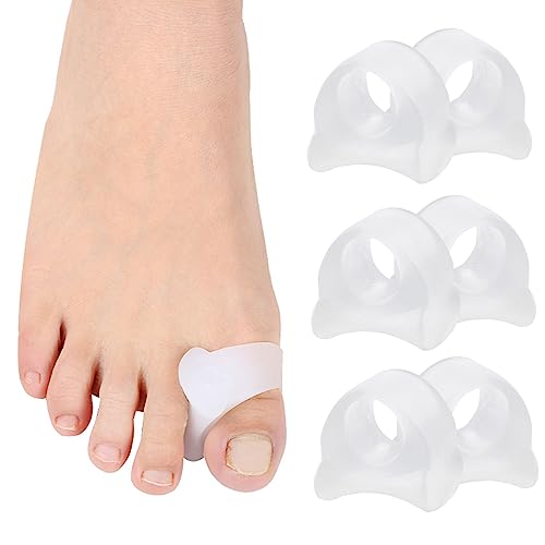 Zehenspreizer zum Korrigieren Ihrer Zehen 12 Stück, Großzehenabstandshalter Zehentrenner für überlappende Zehen Hallux Valgus Hammer zehenents, Toe Spacer Bunion Corrector