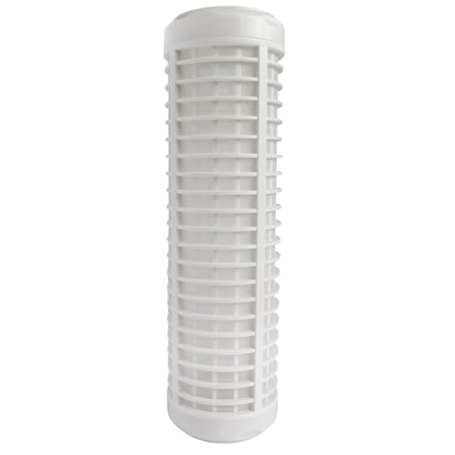 AQUAWATER 104986 50 Waschbare 50μ Filterpatrone - Standardgröße 10 „- Laufzeit 12 Monate, None, 1 Unité (Lot de 1)