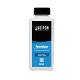 KOIPON Teichklar 0,5 L Teichwasseraufbereiter für klares Teichwasser, KH-Wert & Ph-Wert senken, Phosphatbinder gegen trübe und grüne Fischteiche