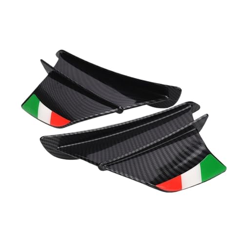 DHAEY Motorrad Spoiler Für A&prilia Für Tuono 1000 Für RS125 Für RS250 Für RSV1000 Für Rs 660/125 Für Rs660 Motorrad Winglet Aerodynamische Flügel Kit Spoiler