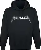 Metallica Spiked Logo Männer Kapuzenpullover schwarz M 80% Baumwolle, 20% Polyester Band-Merch, Bands