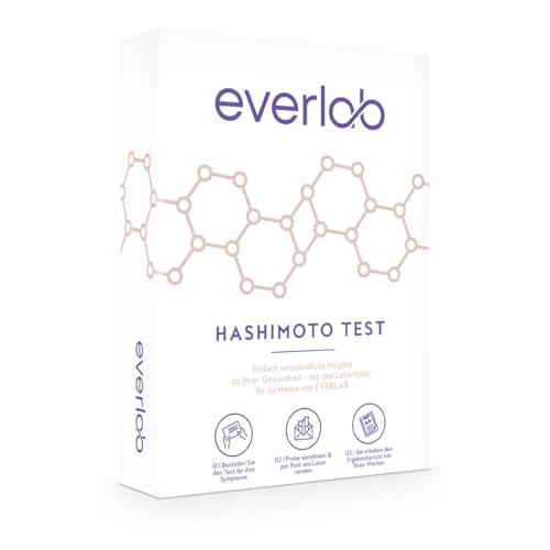 EVERLAB Hashimoto Test – Wichtigen Schilddrüsen-Autoantikörper aTPO schnell & einfach prüfen | Selbsttest für Zuhause