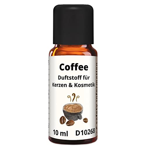 Kaffee Duftöl 10ml Duftstoff für Kerzen, Kosmetik und Seifen