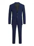 JACK & JONES Herren Jprfranco Suit Noos Business Anzug Hosen Set, Medieval Blue, 46 EU