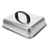 Happyyami Rechteckiger Schmelzkuppel Basting Cover für Grill und BBQ für Steak und Westliche Gerichte Einfache und Vollständige Abdeckung