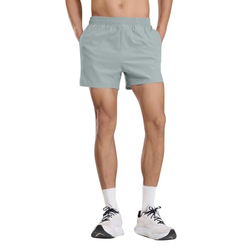Generisch Sporthose Kurz Herren Schnell Trocknend Training Shorts Lässige Sweatshorts mit Kordelzug Herrenshorts Sportshorts Kurze Hosen für Männer Schlafshorts Herren Kurz