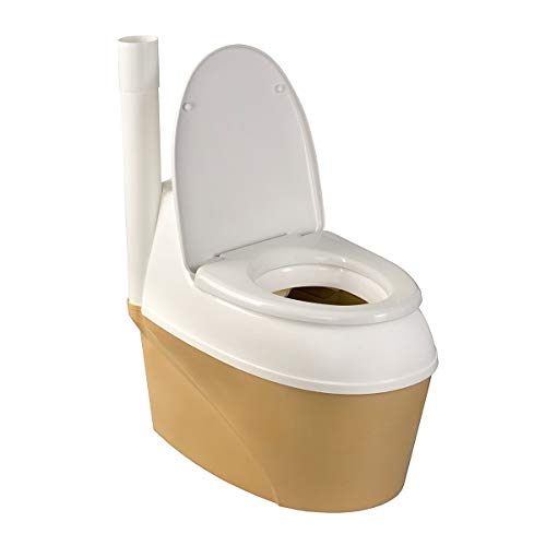 Komposttoilette AGANDE WC-B 500 Torf Bio Toilette * Gartentoilette * Trockentoilette * Campingtoilette * Bio WC *(KEINE TRENNTOILETTE)