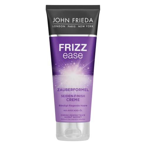 John Frieda Zauberformel Seiden-Finish Creme aus der Frizz Ease Serie - Mit Avocado-Öl - 100ml