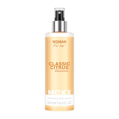 MEXX WOMAN Body Mist, leichtes, blumig-frisches Körperspray für die moderne, optimistische Frau, 250ML