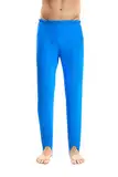 Herren und Jungen Gymnastikhose Leotard Jugend Ballettstrumpfhose Steigbügelhose für Tanz Yoga Übung Athletic, Königlich (Royal), Groß