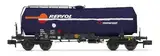 RENFE Tankwagen, 4, Achsen, „Repsol“, blau lackiert, Epoche V