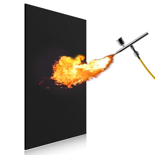 Feuerfeste Unterlage, Hitzebeständiges Material bis zu 982 °C, Lötmatte als feuerfeste Matte für sicheren Brandschutz - Brandschutzmatte als ideale Feuerschutzmatte, Hitzeschutzmatte Nicht brennbar