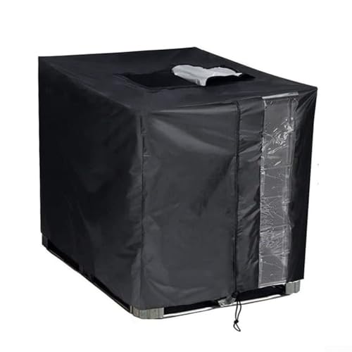 Schutzhaube für 300L/600L/800L/1000L IBC-Tanks schützt vor UV-Strahlen und ermöglicht gleichzeitig eine einfache Überwachung des Wasserstands (600L)
