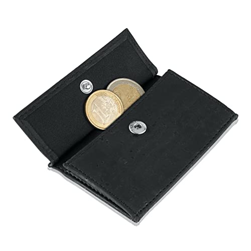 Coin Pocket Münztasche für ZNAP Slim Wallet - Platz für bis zu 10 Münzen - Inkl. RFID Shield Blocker - Kleingeldfach, Münzfach, Coin Case zum Einschieben - Kompatibel mit Apple AirTag