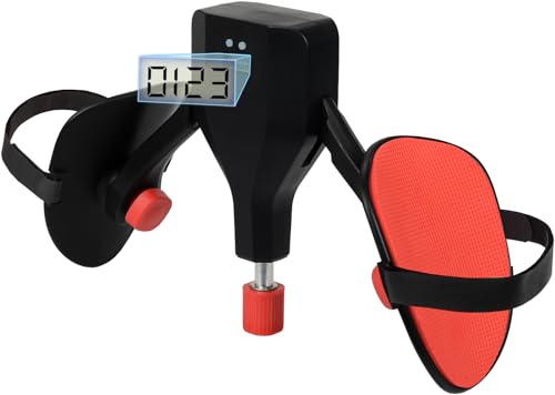 Oberschenkeltrainer, 20-70lb Beckenboden Trainer für Frau Männer, MäNner Trainingsgerät Fitnessgerä, Zählbares Design, SportgeräTe Zuhause Multifunktionaler Beintrainer für Zuhause