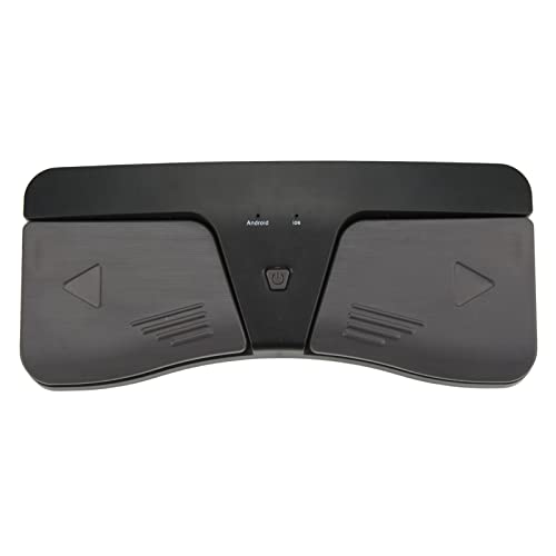 FOUF Kabelloser Musik-Seitenwender, Mutifuctional Portable Convinient Foot Pedal Music Score Turner Wireless Turning Page, for Wedding, Party, Karaoke, Concert Playing Performance