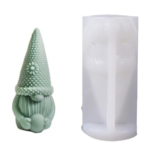 Gussformen 3D Zwergreihe Silikonform Kerzenformen Plastern Formen Oramentformen Für Die Heimdekoration