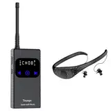 Tayogo kopfhörer Schwimmen -Drahtloser Sender, Ideal für Spotify und Audible | Schwimmtrainer Kommunikationsgerät | wasserdichte In-Ear-Kopfhörer | wasserdichte Kopfhörer Schwimmen (Schwarz)