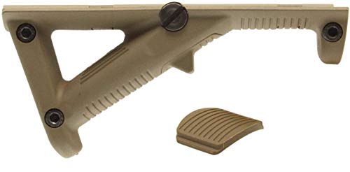 VIKING GEAR Airsoft Angled Fore Grip/Foregrip - FDE, für Weaverschienen (20-23mm), Waffengriff Railcover Flat Dark Earth