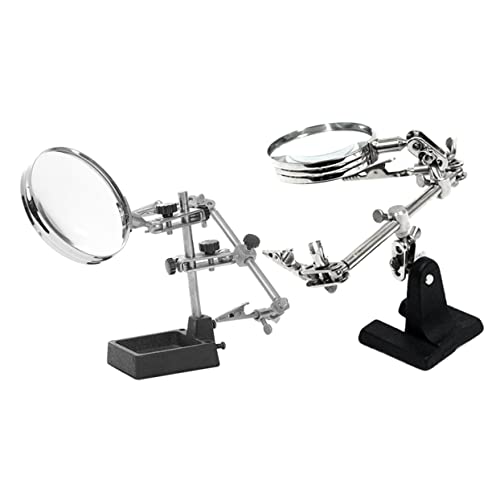 HOLIDYOYO 1Satz Professionelles Teiliges Vergrößerungswerkzeug Mit Doppelten Clips Und Flexiblen Für Präzises Löten Und Reparaturen Elektronikbranche Langlebige