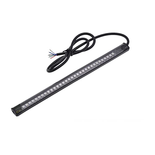 KATUR Motorrad Lichtstreifen Schwanz Bremse Stop Blinker 32-3528 LED 8" Nummernschild Flexible LED Licht